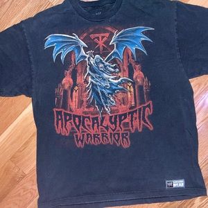 WWE Apocalyptic Warrior The Undertaker RARE SHIRT VINTAGE